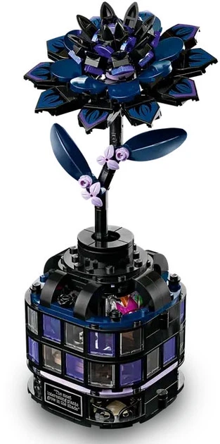 Конструктор LEGO Wednesday Цветок черной георгины 358 деталей