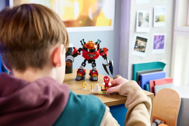 Конструктор LEGO Sonic the Hedgehog Knuckles против Dr. Eggman Egg