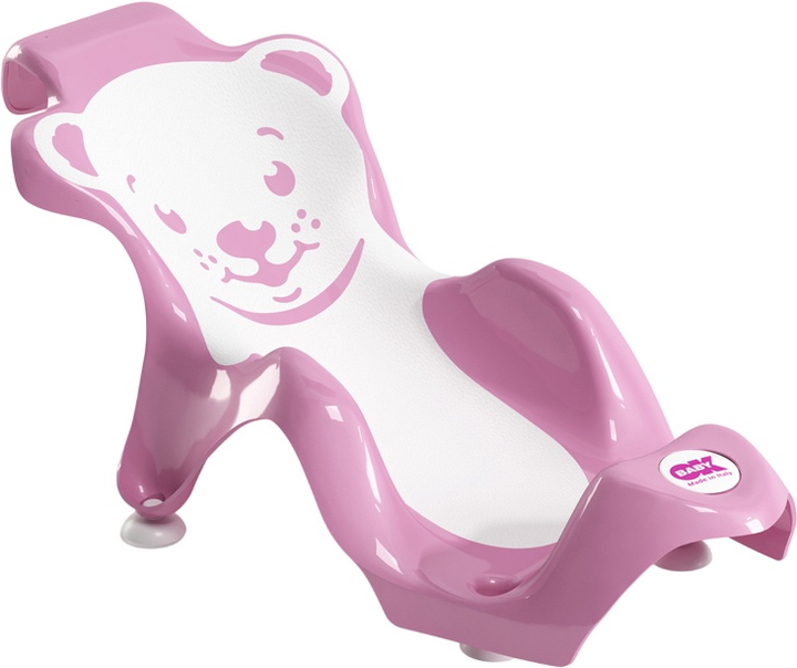 Гірка для купання OK Baby Buddy рожева 28x25x64 см (8008577147946) - зображення 1