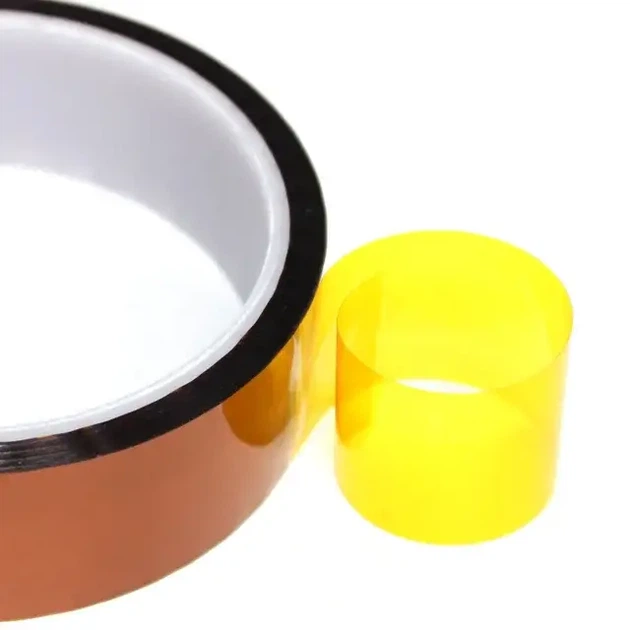 Каптоновый термостойкий скотч Kapton 40 мм 33 м - Фото 1 Каптоновый термостойкий скотч Kapton 40 мм 33 м - изображение 1