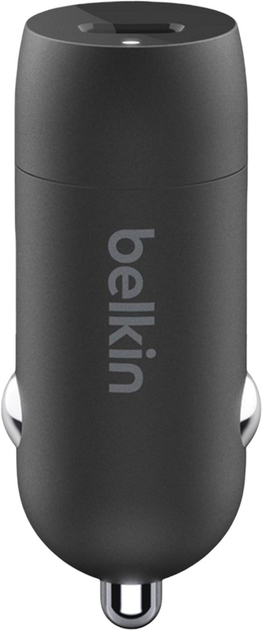 Ładowarka samochodowa Belkin BoostCharge 30W USB-C + USB-C Cable Black (CCA004BT1MBK-B6) - obraz 2