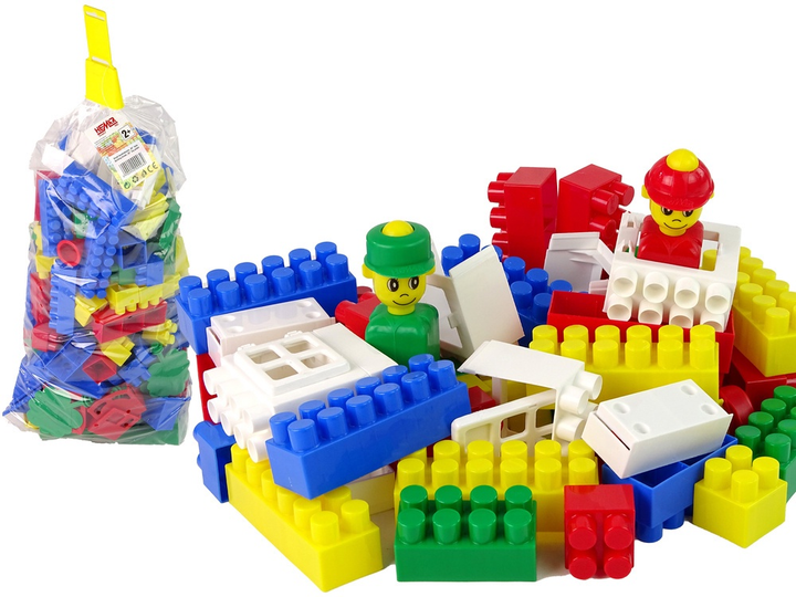 Klocki konstrukcyjne LeanToys 130 elementów 15104 (5900992000062) - obraz 2