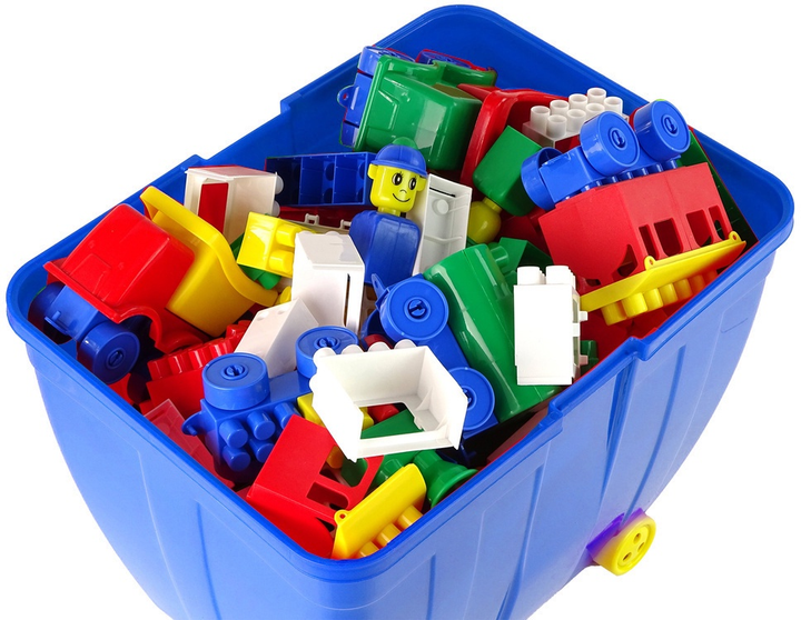Zestaw klocków w walizce LeanToys 280 elementów 26837 (5905991075547) - obraz 3