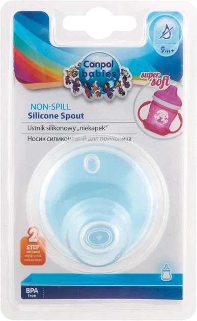 Насадка силиконовая к кружке непроливайки 57/300 Canpol babies (5903407573014) - изображение 3
