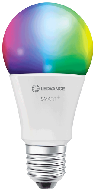 Світлодіодна лампа LEDVANCE SMART+ WiFi A60 9W RGBW 806Lm DIM E27 (4058075778450) - зображення 2