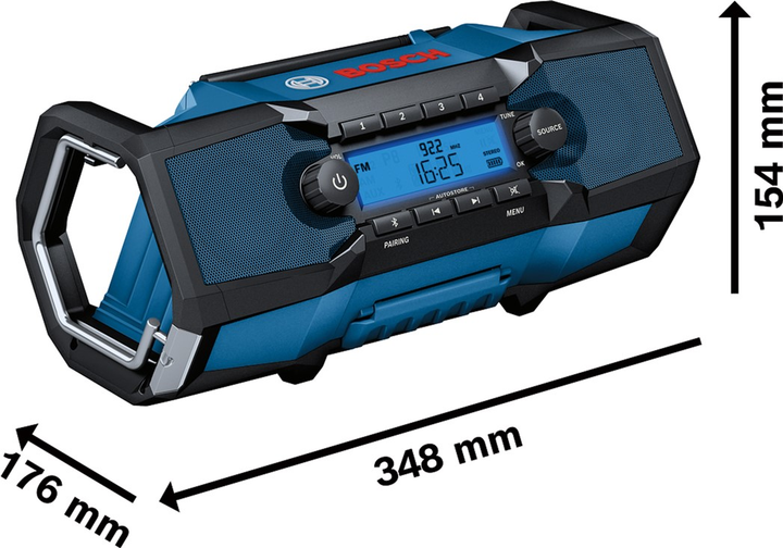 Radioodbiornik Bosch GPB 18V-2 C Professional (4059952507811) - obraz 3