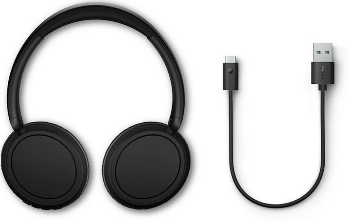 Навушники Over-ear Philips TAH5209 BT 5.3 SBC Wireless Mic Black (4895229142473) - зображення 4