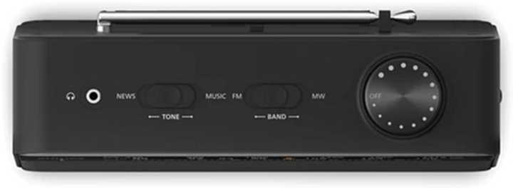 Radio Philips TAR2509 Black (4895229144255) - obraz 6