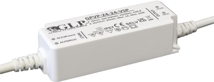 Блок живлення POS LED Driver 24 В, 1A, 24 Вт GPVP-24-24-VSP (5902135164280) - зображення 1