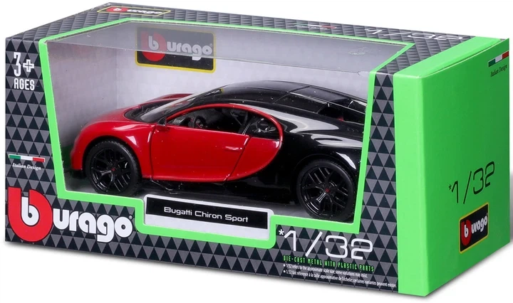 Автомодель металева Bburago BUGATTI CHIRON SPORT (1:32), 18-43061 - Фото 3 Автомодель металева Bburago BUGATTI CHIRON SPORT (1:32), 18-43061 - зображення 3