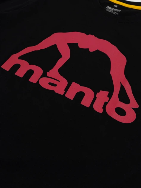 Футболка MANTO t-shirt VIBE 25 black-red XL - Фото 2 Футболка MANTO t-shirt VIBE 25 black-red XL - изображение 2