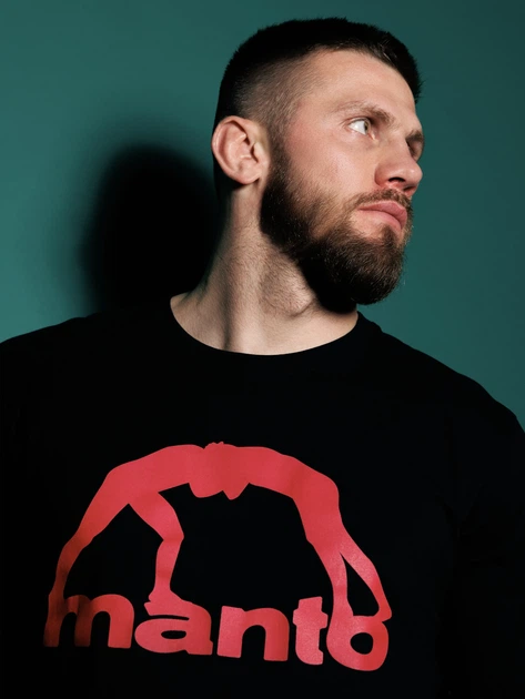 Футболка MANTO t-shirt VIBE 25 black-red XL - Фото 3 Футболка MANTO t-shirt VIBE 25 black-red XL - изображение 3