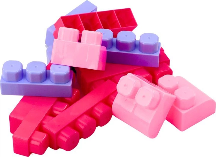 Klocki w wiaderku LeanToys 160 elementów 18340 (5905991016816) - obraz 3