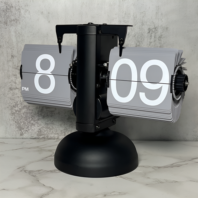 Настільний годинник Flip Clock | Декор у ретро стилі для дому та офісу - Фото 2 Настільний годинник Flip Clock | Декор у ретро стилі для дому та офісу - зображення 2