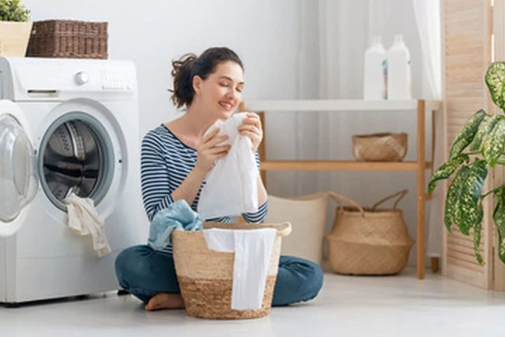 Пресований-порошок у серветках для прання Swirl fresh clean Laundry detergent sheet (з ароматом ромашки), 20 шт - изображение 5