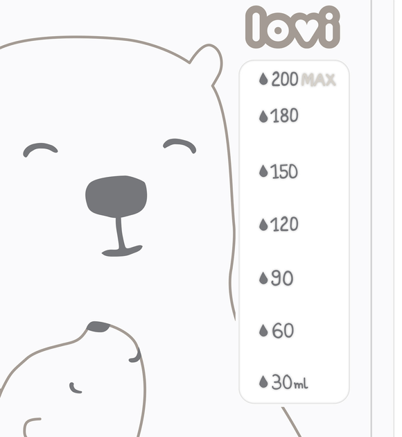 LOVI Торбинки для зберігання молока 25 шт. Buddy bear 12/208 5903407122083 - зображення 2