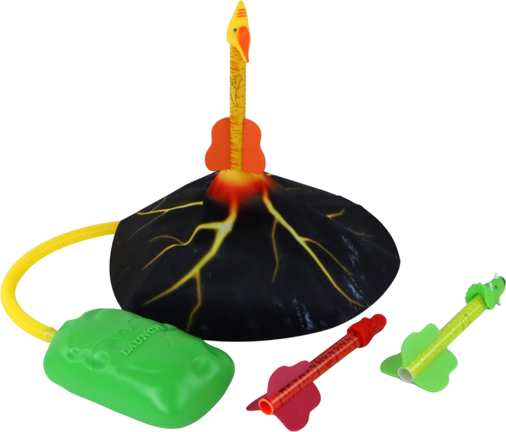Набір дитячих іграшок Lean Toys Ракетниця з динозаврами "Вулкан" (5905884452592) - зображення 3