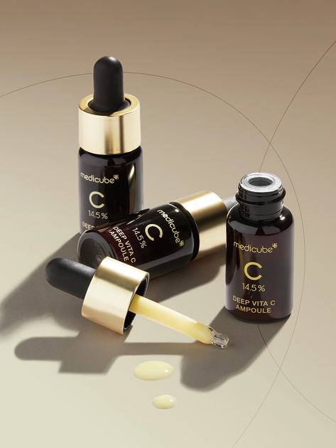 Набір сироваток для обличчя Medicube Deep Vita C Ampoule 2.0 3 x 10 г (8800240566944) - зображення 5