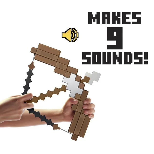 Minecraft Bow and Arrow with Sound Effects Лук зі стрілою Minecraft - изображение 3