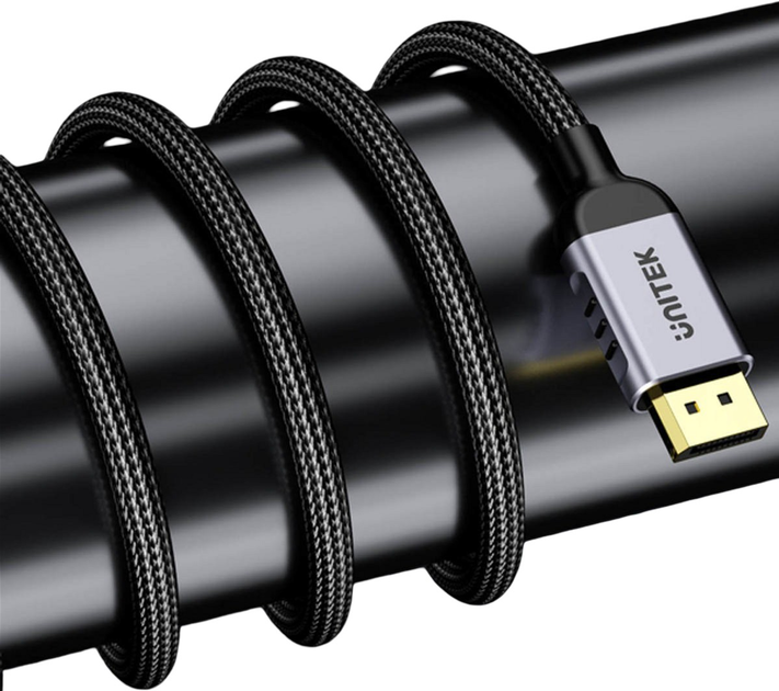 Kabel Unitek DisplayPort - DisplayPort 2.1 16K 3 m Black (C1626GY01-3M) - obraz 2