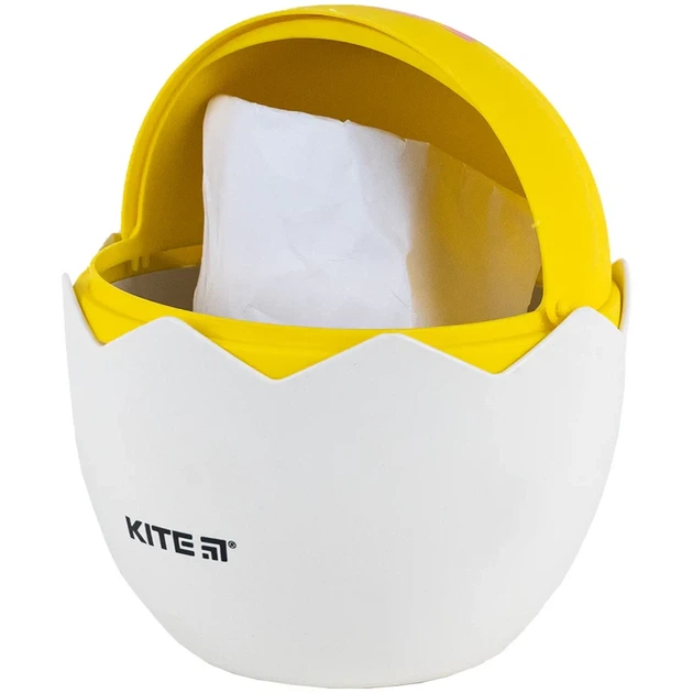 Настільний контейнер для сміття Kite K24-009-3, жовтий - Фото 4 Настільний контейнер для сміття Kite K24-009-3, жовтий - изображение 4