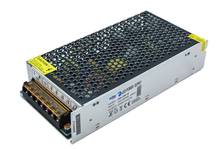 Zasilacz modulowy Adler LED siatkowy 12V/12.5A (ADL-150-12) - obraz 1
