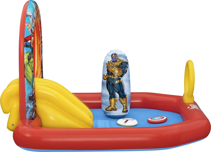 Nadmuchiwany wodny plac zabaw Bestway Avengers 98800 211 × 198 × 125 cm (6941607353370) - obraz 5