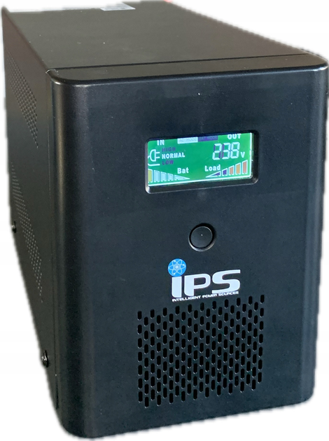 Zasilacz awaryjny Adler 230V/230Vac 500VA/500W napiecie pomocnicze 12Vdc obudowa wolnostojaca (IPS500-SIN-T-F2) - obraz 1