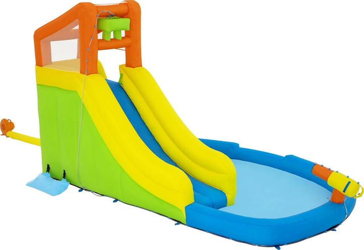 Надувний ігровий водний центр Bestway Mega Park 53478 435 x 286 x 267 см (6941607367360) - зображення 3