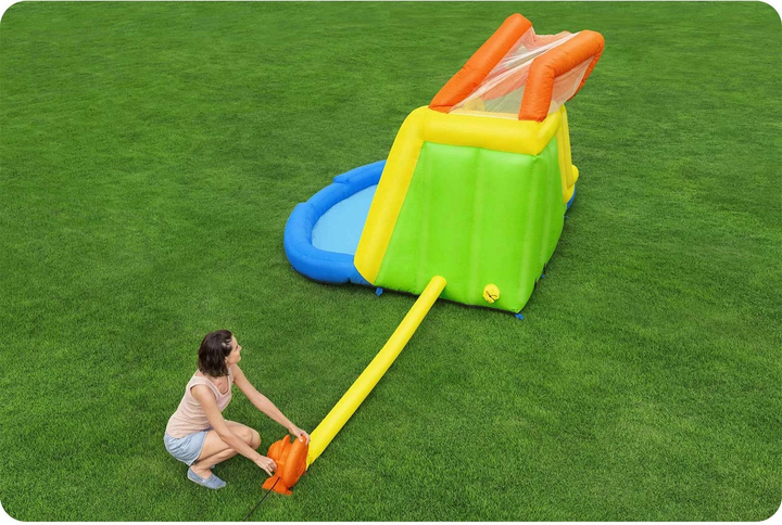 Надувний ігровий водний центр Bestway Mega Park 53478 435 x 286 x 267 см (6941607367360) - зображення 10