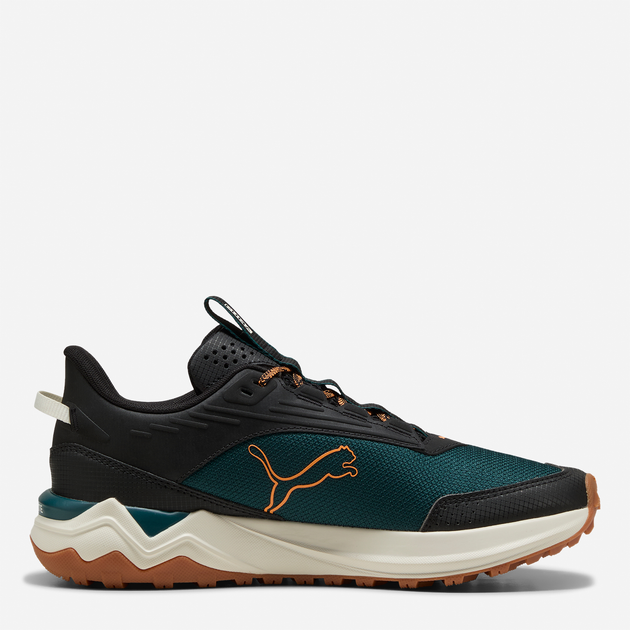 Чоловічі кросівки для бігу Puma Extend Lite Trail 37953829 40 (6.5UK) 25.5 см Green Terrain-Puma Black-Heat Fire (4069157059909)