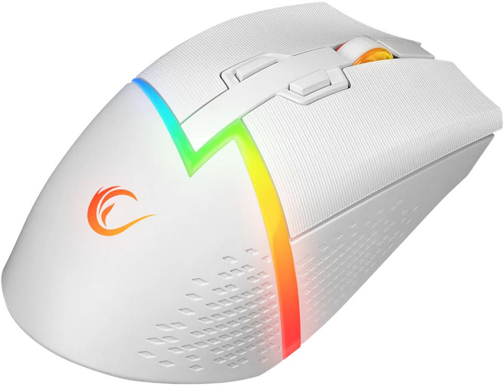 Миша Rampage Drop M3 RGB 2.4Ghz White (DROPM3W) - зображення 7