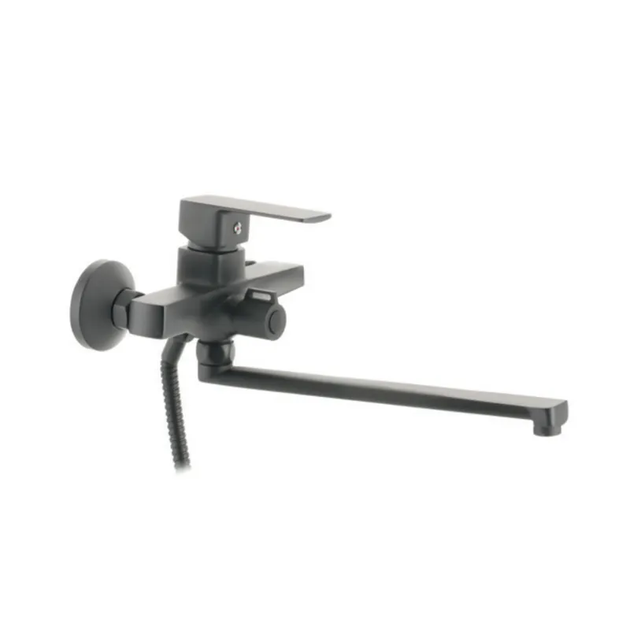 Змішувач для ванни HAIBA KUBUS 006 EURO GRAPHITE (Колір графіт) (HB4006) - Фото 1 Змішувач для ванни HAIBA KUBUS 006 EURO GRAPHITE (Колір графіт) (HB4006) - изображение 1