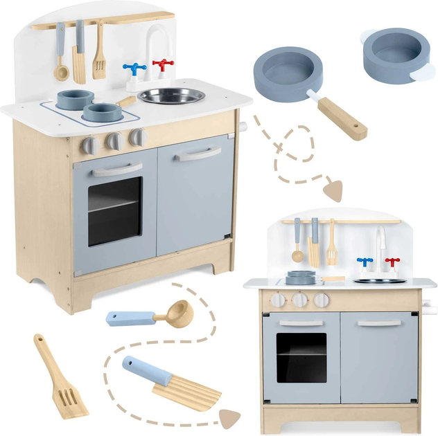 Дерев'яна ігрова кухня Ricokids 785200 (5903890613501) - зображення 12
