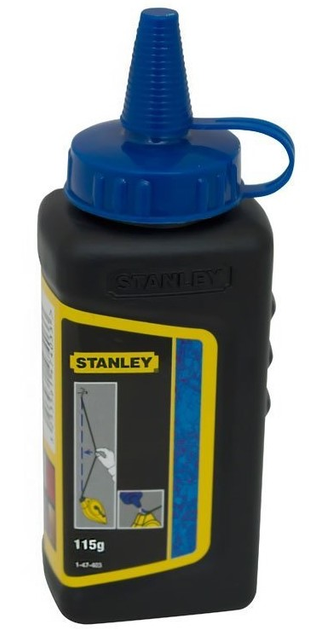 Порошок крейди Stanley 1-47-403 115 г Синій (3253561474033) - зображення 1
