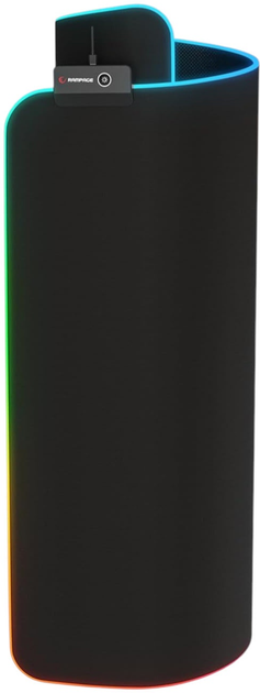 Podkładka gamingowa Rampage MP-23 RGB Black (8680096116056) - obraz 3