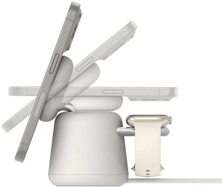Bezprzewodowa ładowarka Belkin BoostCharge Pro 2-in-1 MagSafe 15W White (WIZ020VFH37) - obraz 5