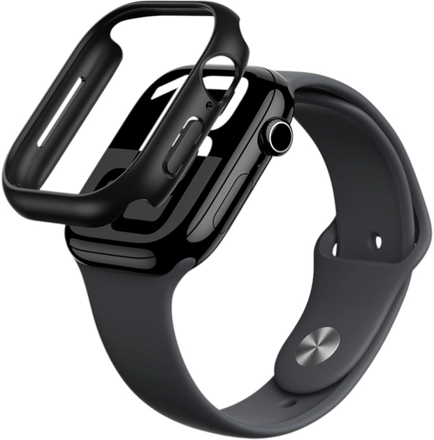 Чохол AMAZINGthing Minimal Case для Apple Watch 46mm Black (4896238001355) - зображення 1