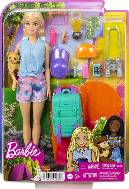 Lalka Barbie Malibu Camping (194735022397) (955555909501692) - Outlet - obraz 1