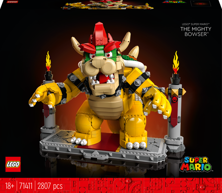Конструктор LEGO Super Mario Могутній Боузер 2807 деталей (71411) (955555911952750) - Уцінка - зображення 1