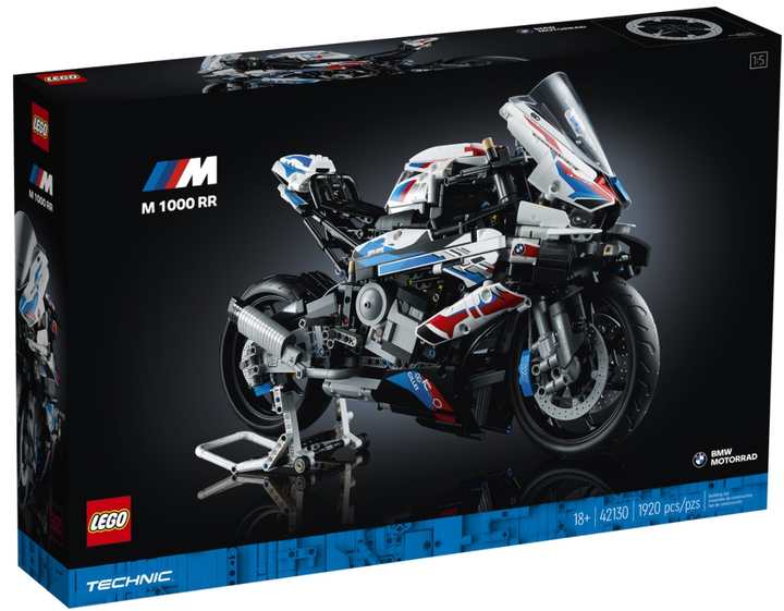 Конструктор LEGO Technic BMW M 1000 RR 1920 деталей (42130) (955555911091534) - Уцінка - зображення 1