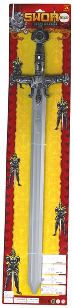 Miecz wojownika LEAN Toys z dźwiękiem 80 cm 17644 (5905991004936) - obraz 1