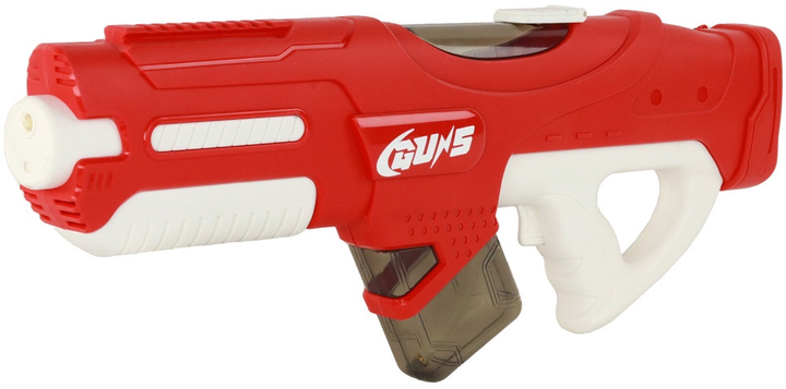 Pistolet na wodę LEAN Toys duży z okularami 750 ml Czerwony 17134 (5905884459911) - obraz 3
