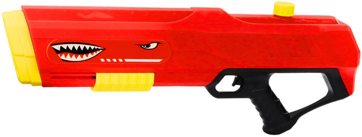 Водний пістолет LEAN Toys Акула 57 см Червоний 17807 (5905991006572) - зображення 2