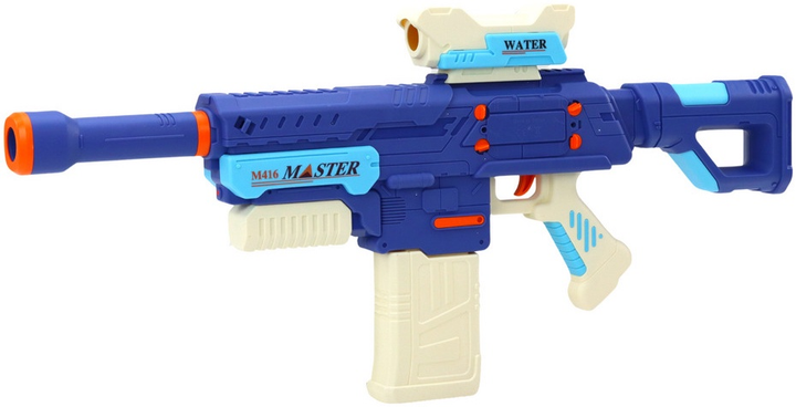 Водяний автомат LEAN Toys M416 500 мл Синій 17939 (5905991008156) - зображення 2