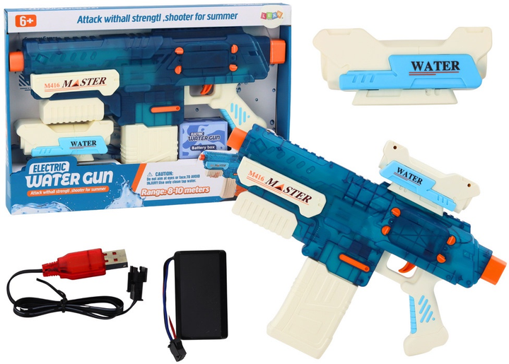Водяний автомат LEAN Toys M416 500 мл 17943 (5905991008194) - зображення 2