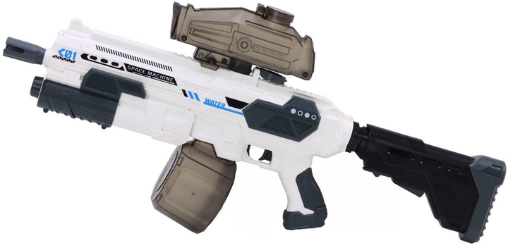 Водяний автомат LEAN Toys M416 Автомат Білий 17617 (5905991004660) - зображення 1