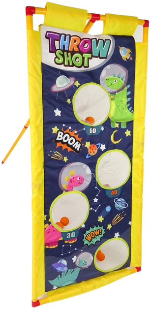 Набір для стрільби LEAN Toys Пістолет на поролонові кульки + Мішень 11369 (5905214974510) - зображення 7