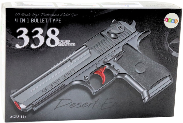 Pistolet sportowy LEAN Toys 338 na strzałki piankowe i kulki wodne 24821 (5905991058717) - obraz 1