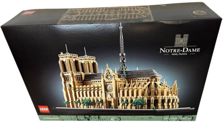 Набір Lego Architecture Нотр-Дам у Парижі 4383 деталі (21061) (955555911181269) - Уцінка - зображення 2